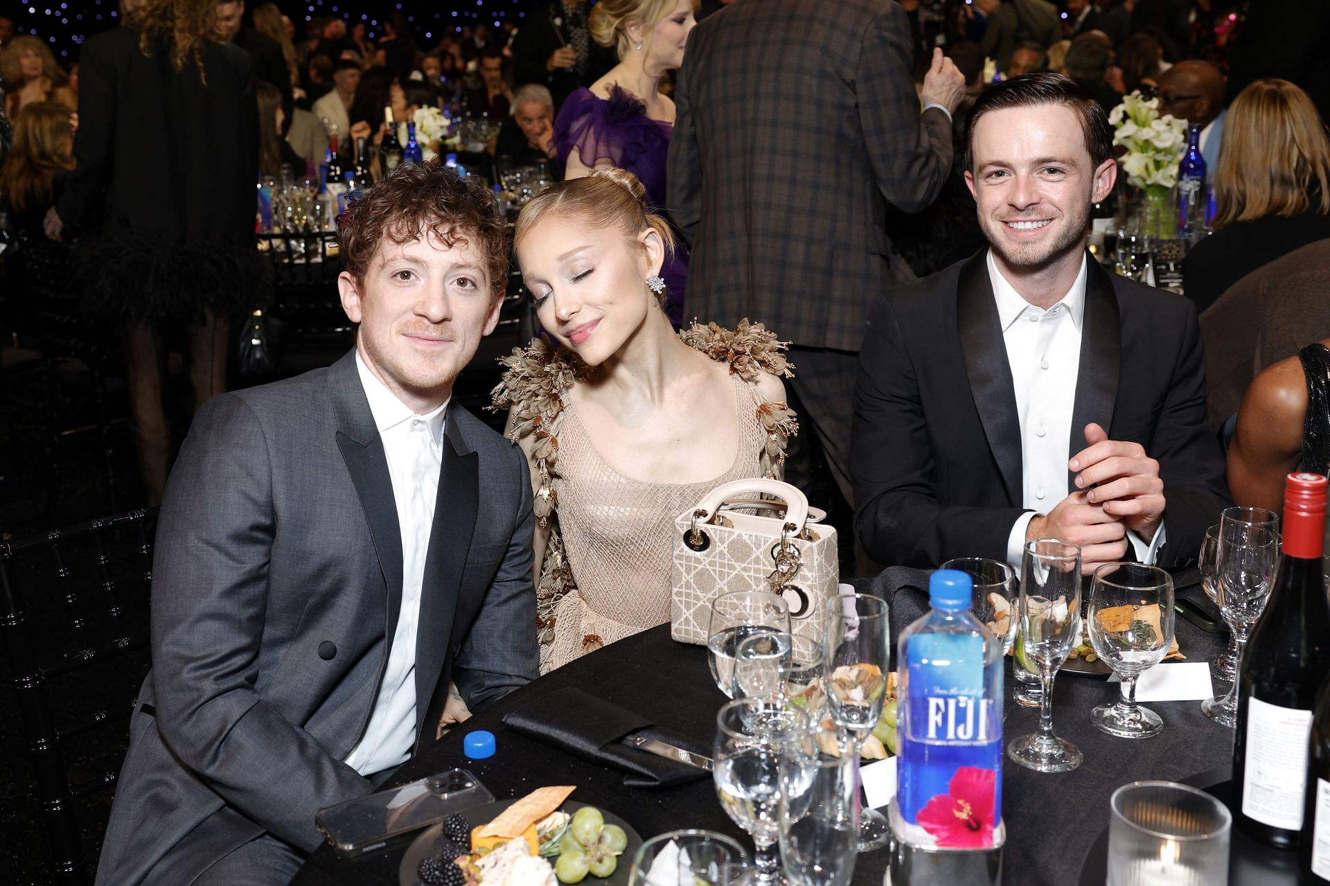 Ariana Grande and Ethan Slater at The 30th Annual Critics Choice Awards - Source: Getty