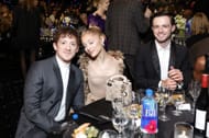 Ariana Grande and Ethan Slater at The 30th Annual Critics Choice Awards - Source: Getty