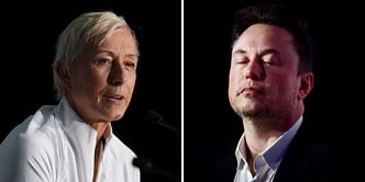 Martina Navratilova lashes out at Ashley St. Clair for 'gold digger' jibe at Ukrainian president, days after claiming birth of Elon Musk's 13th child
