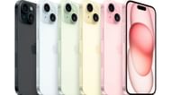 iPhone 15 Plus colors (Image via Apple)