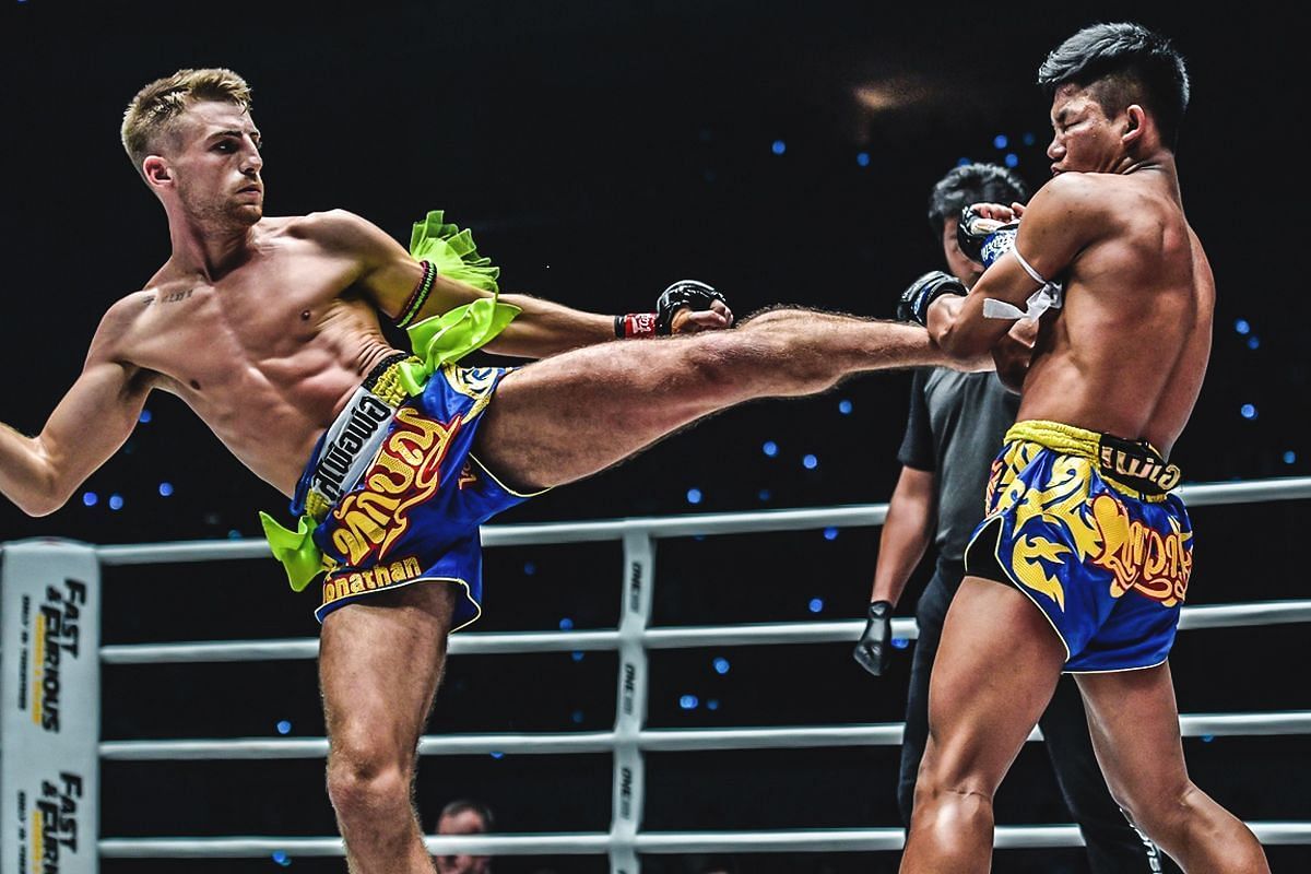 Jonathan Haggerty and Rodtang. [Photo via: ONE Championship]