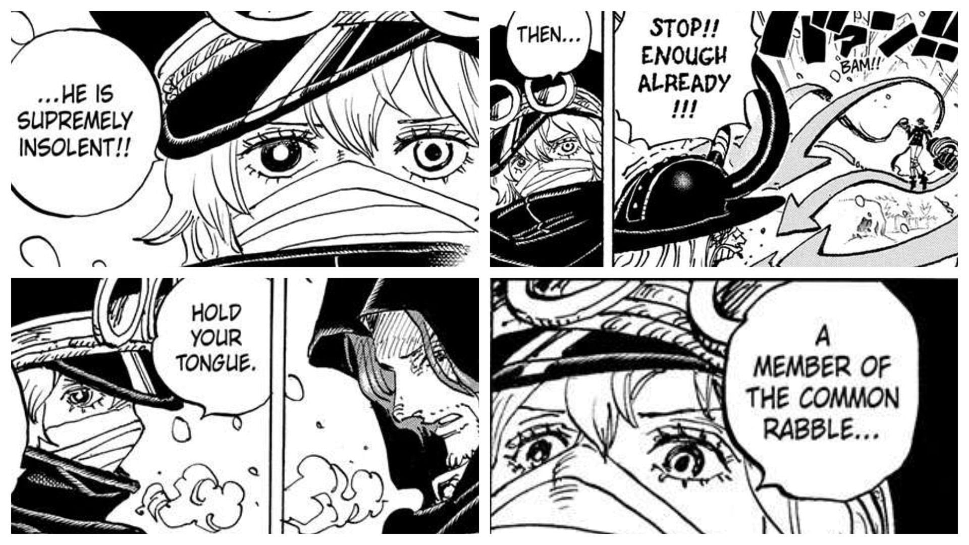 Gunko as seen in the One Piece manga (Image via Shueisha)