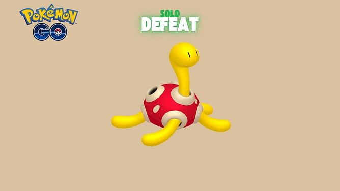 How to solo defeat Shuckle in Pokemon GO 3-star raids