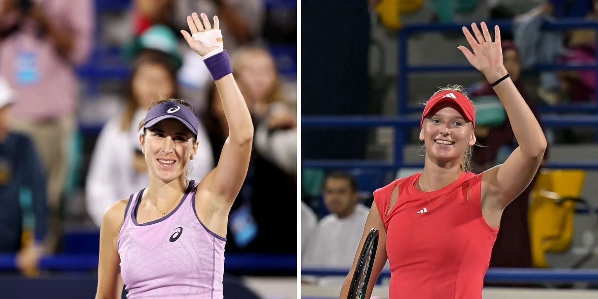 Belinda Bencic and Ashlyn Krueger will lock horns in the final day of the Abu Dhabi Open (Image Source: getty)