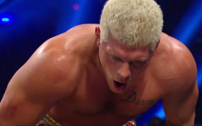 Cody Rhodes seemingly breaks character after retaining the WWE Championship at the Royal Rumble 2025