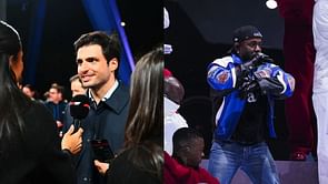 Carlos Sainz reveals he wanted to emulate $140M worth rapper Kendrick Lamar's iconic superbowl dance during the F1 75 car launch event