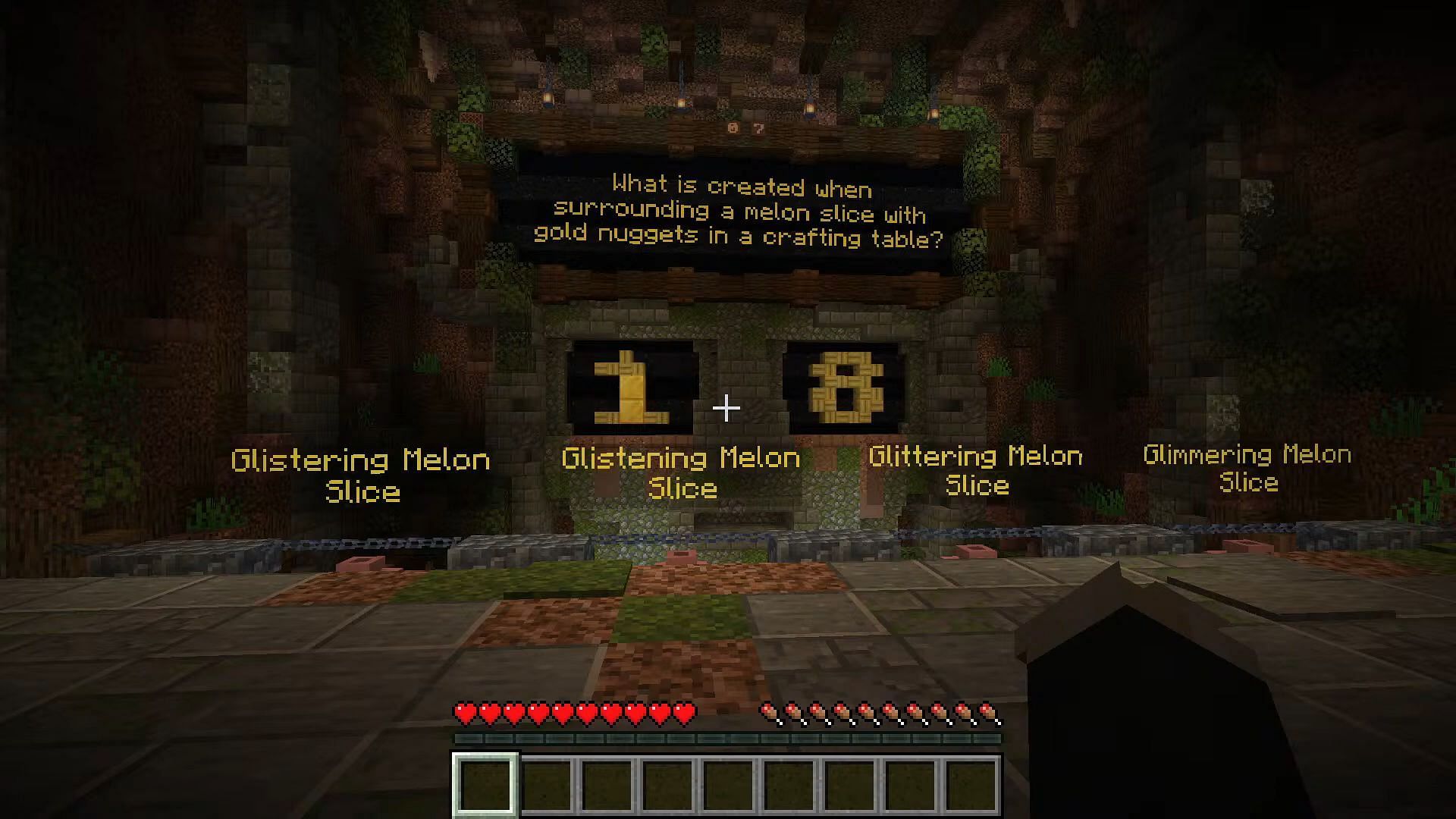 Trivia maps are a unique way to challenge yourself in Minecraft (Image via Mojang Studios)