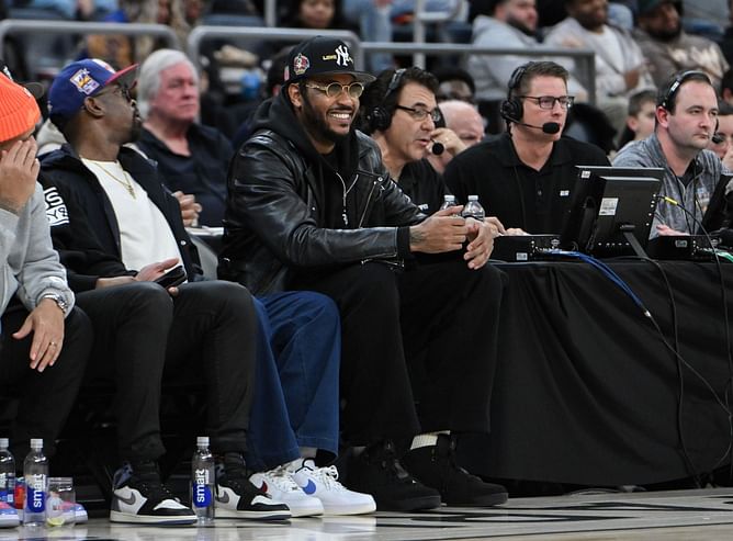 "Already a better studio analyst than Reggie Miller" - NBA fans react to Carmelo Anthony reportedly signing deal to broadcast games next season