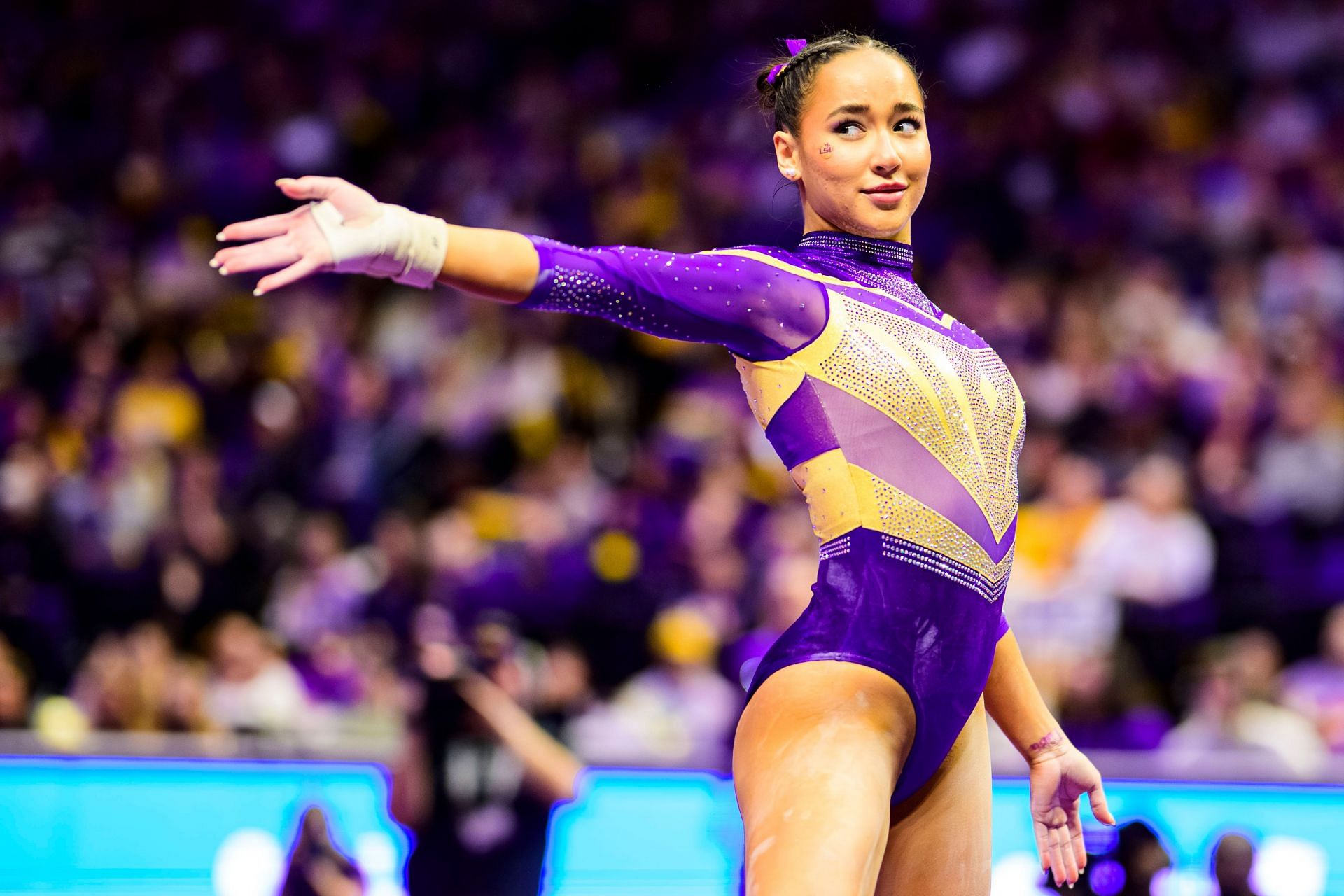 Aleah Finnegan at the 2024 LSU Archive - Source: Getty