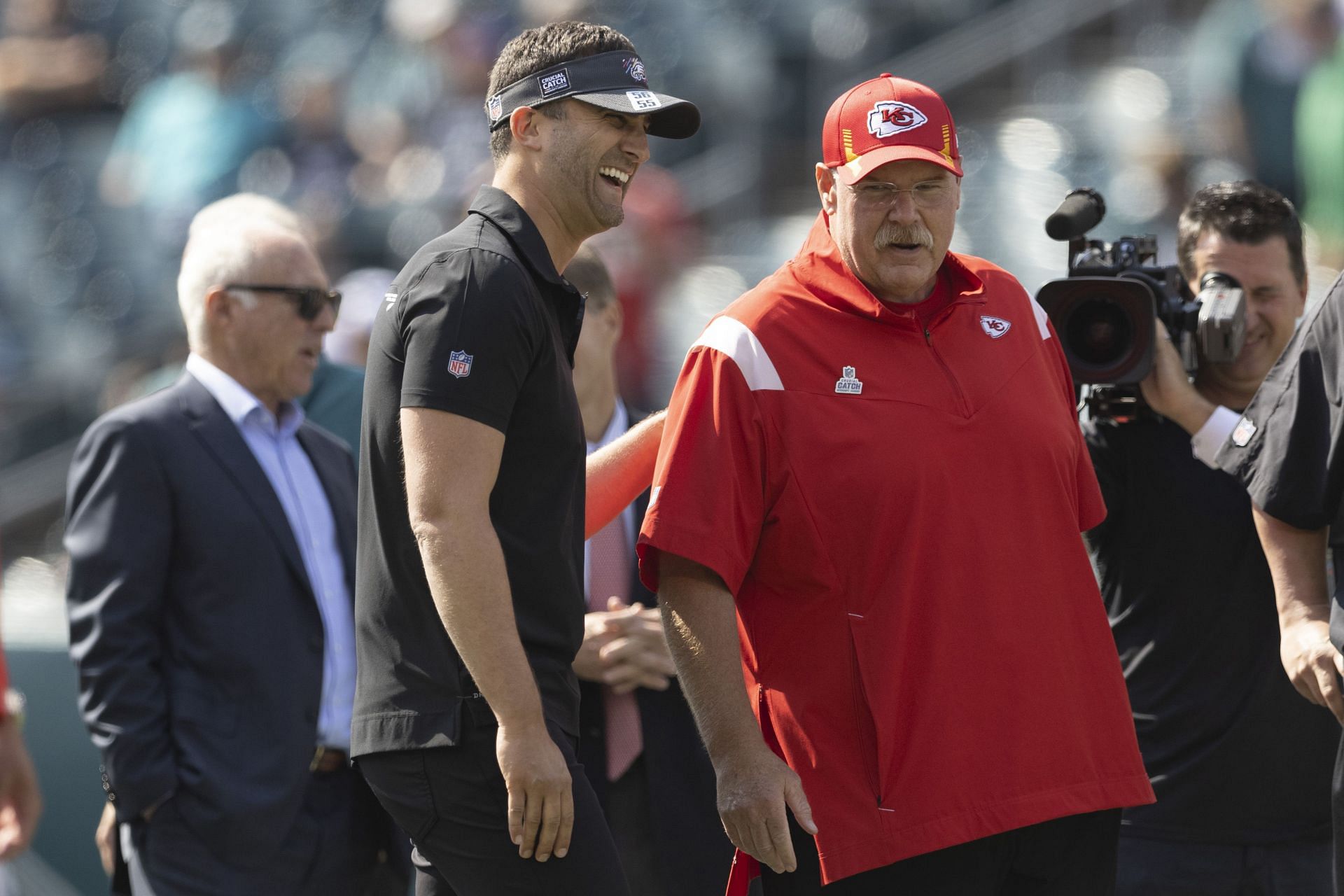 Nick Sirianni and Andy Reid