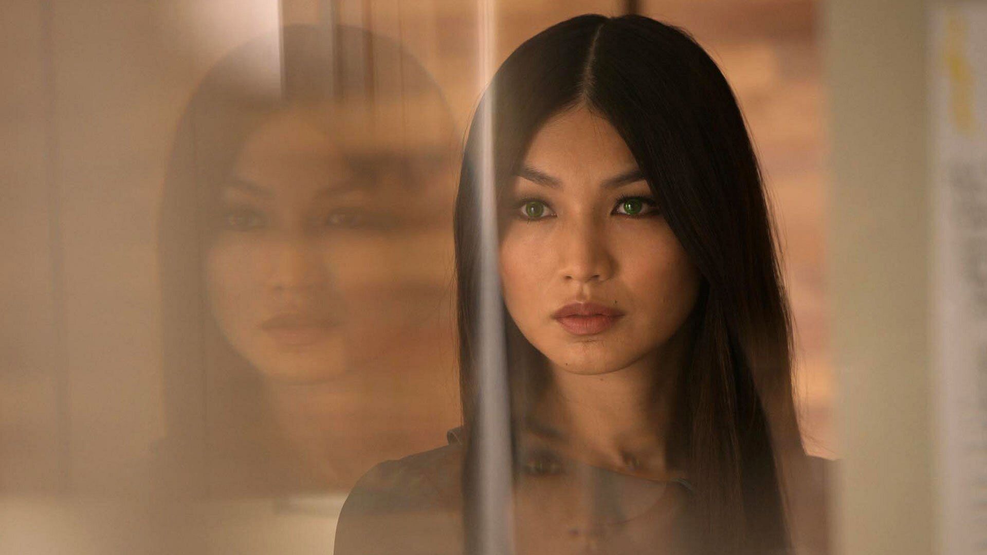 Humans stars Gemma Chan who viewers may remember from Crazy Rich Asians (Image via Channel 4)