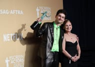 Timothée Chalamet brought his mother, Nicole Flender to the SAG Awards 2025 (Image via Getty)