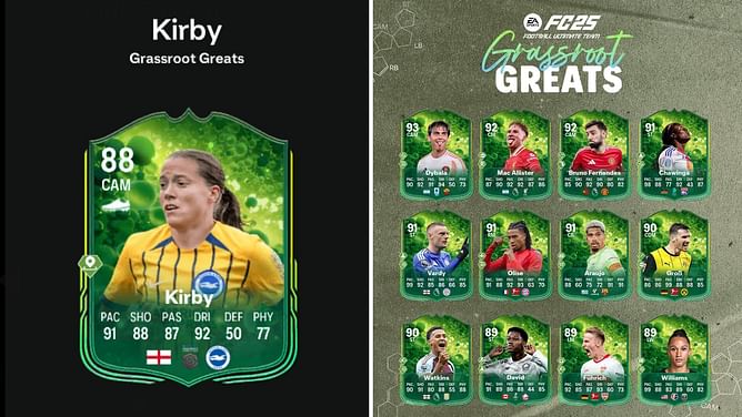 EA FC 25 Fran Kirby Grassroot Greats SBC: All tasks and cheapest solutions