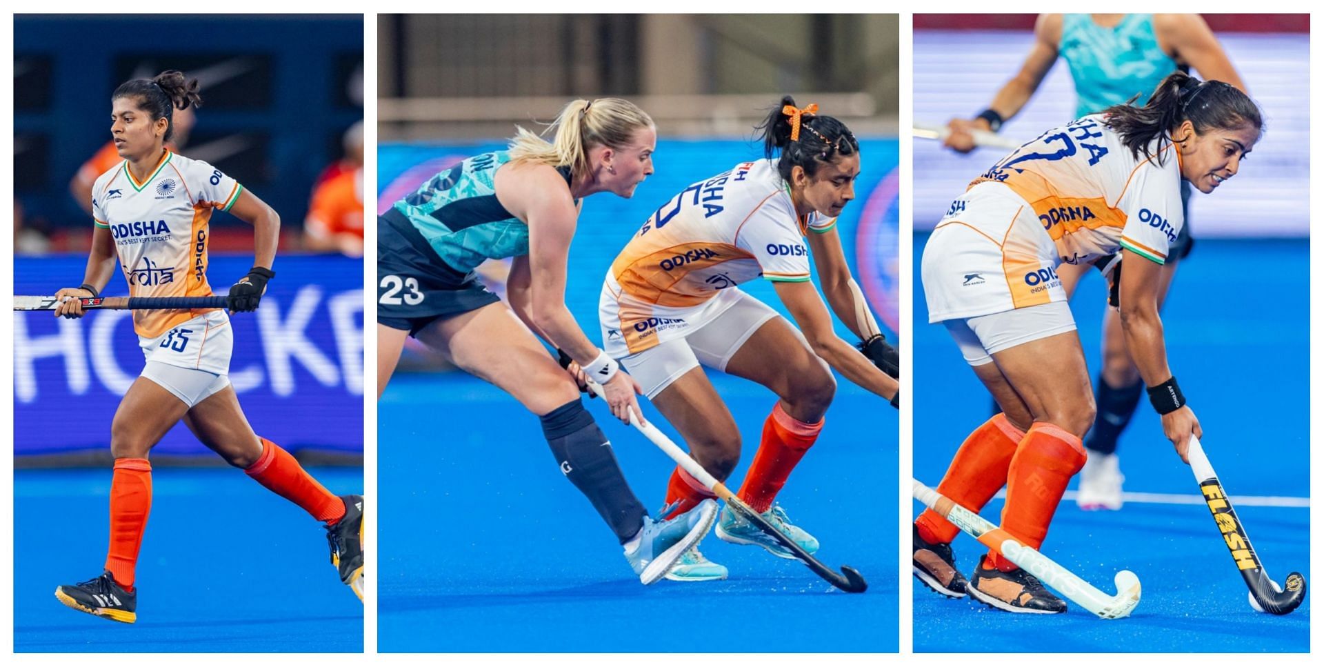 India and England were in action for a second time in Bhubaneswar - Source:  Hockey India