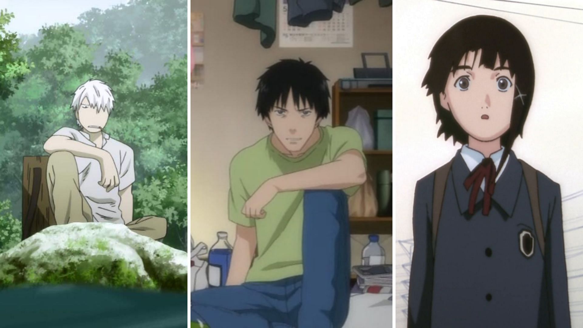 Mushishi, Welcome to the NHK, Serial Experiments Lain 