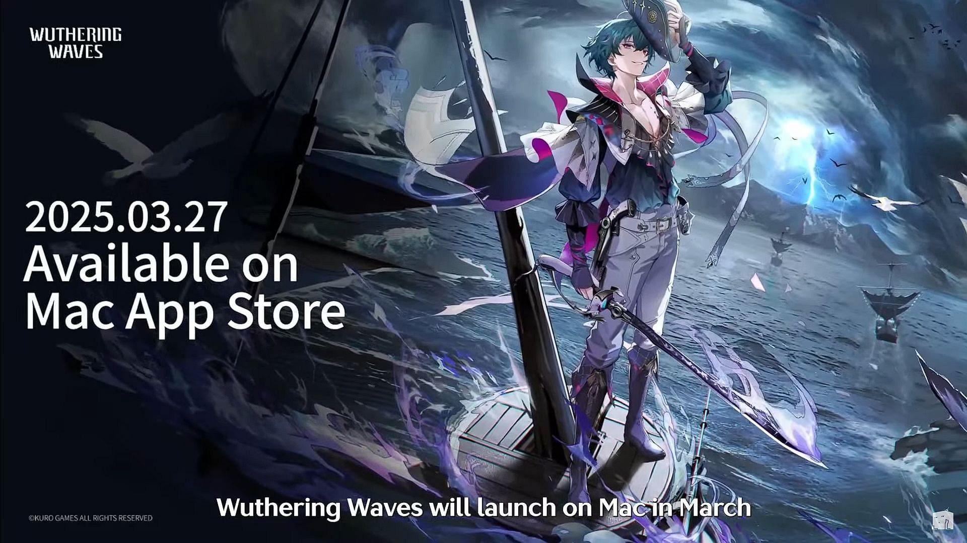 Wuthering Waves is coming to the Mac App Store (Image via Kuro Games)