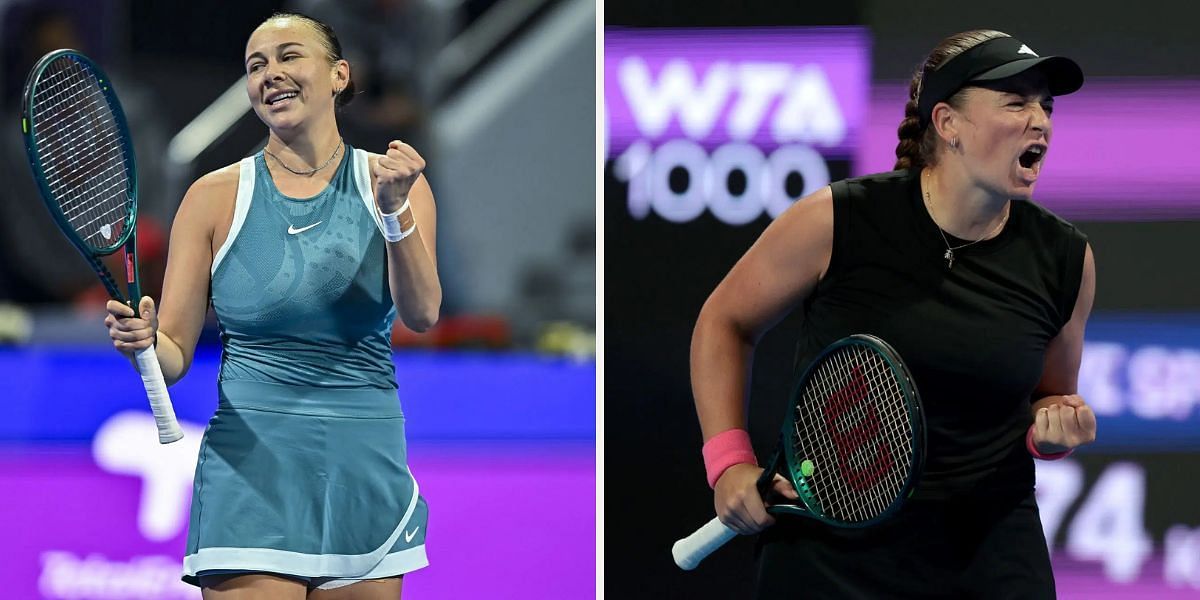 Amanda Anisimova and Jelena Ostapenko will both look to win their maiden WTA 1000 title (Image Source: Getty)