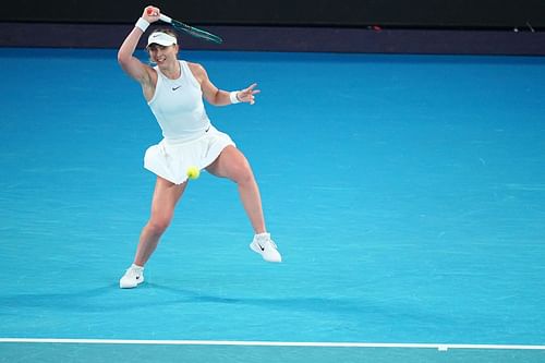 Paula Badosa at the 2025 Australian Open - Source: Getty