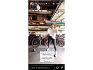 Sharapovas Instagram story