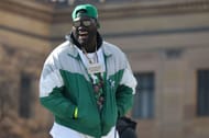<a href='https://www.sportskeeda.com/nfl/philadelphia-eagles' target='_blank' rel='noopener noreferrer'>Philadelphia Eagles</a> Super Bowl Championship Parade - Source: Getty