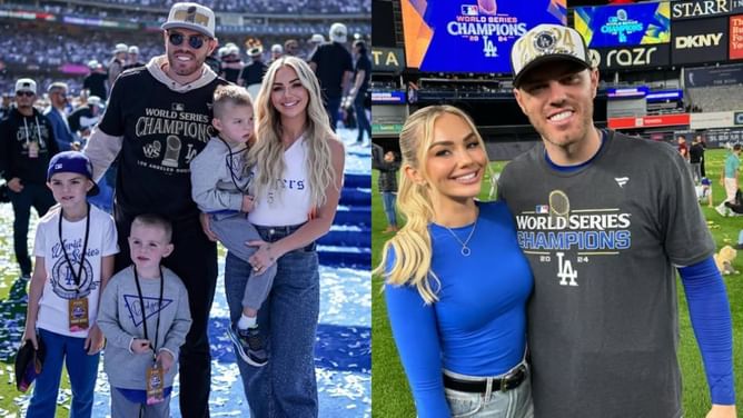 Freddie Freeman's wife Chelsea shows off dazzling smile post her annual teeth whitening session