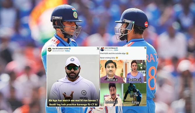 "Batters when they realize Hardik Pandya will bat next" - Top 10 funny memes from 1st innings of IND vs ENG 2025 3rd ODI