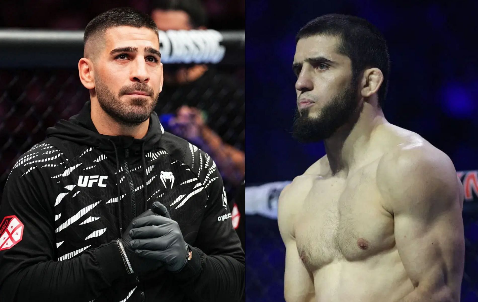 Ilia Topuria accuses Islam Makhachev of ducking him. [Image Courtesy: Getty Images] 