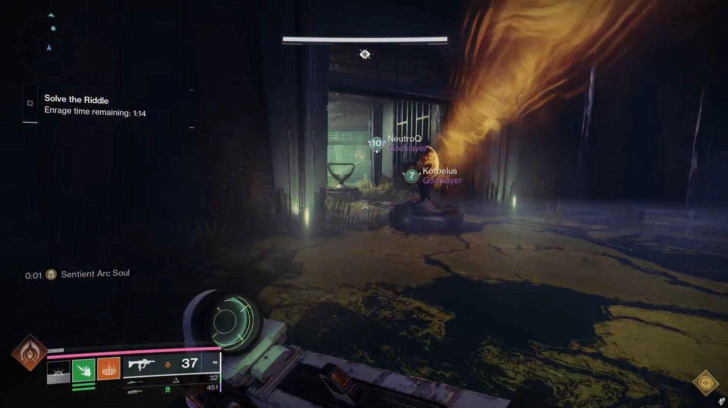 Destiny 2 Sundered Doctrine Dungeon first encounter guide