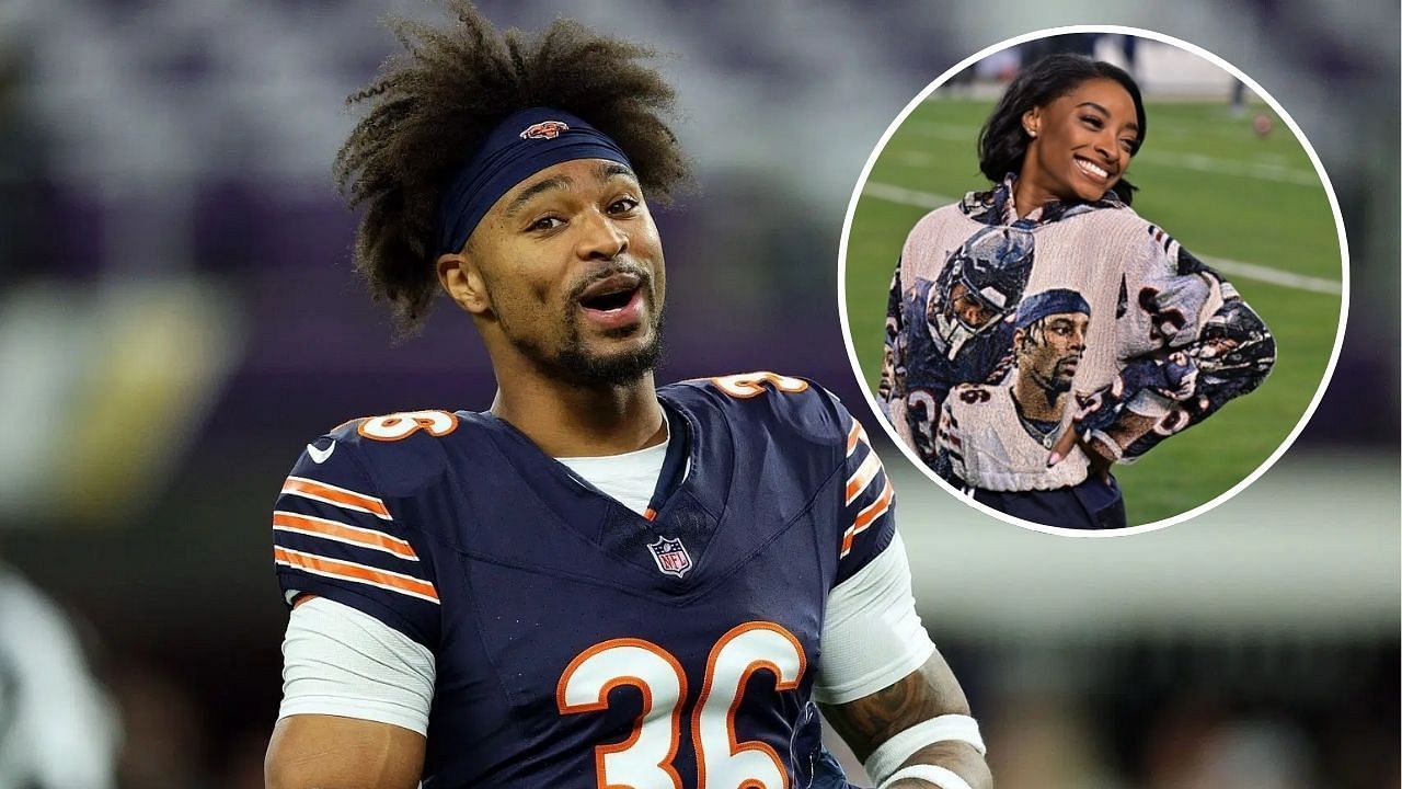 Bears S Jonathan Owens surprises wife Simone Biles with sweet Valentine