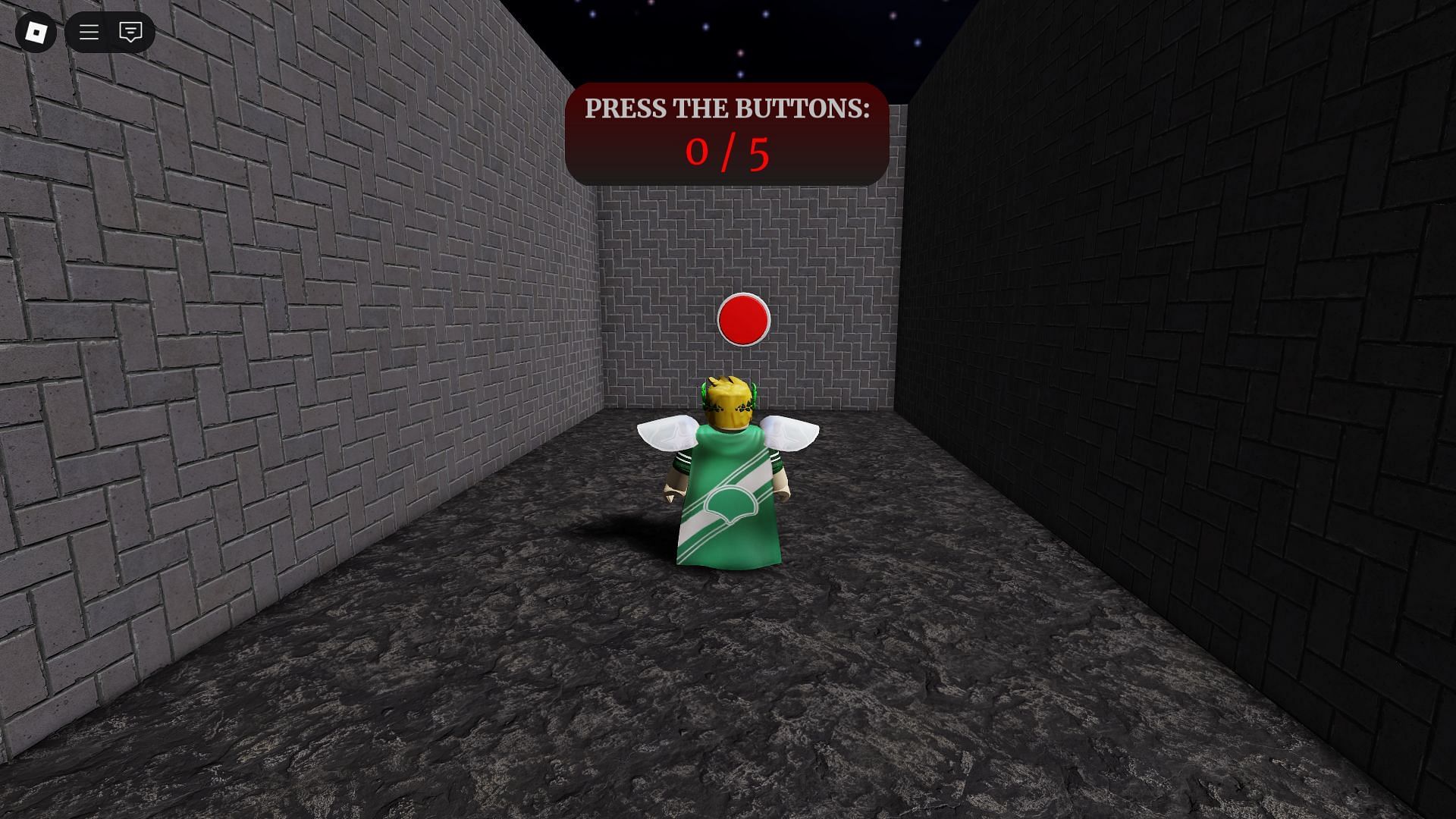 You must click all five buttons (Image via Roblox)