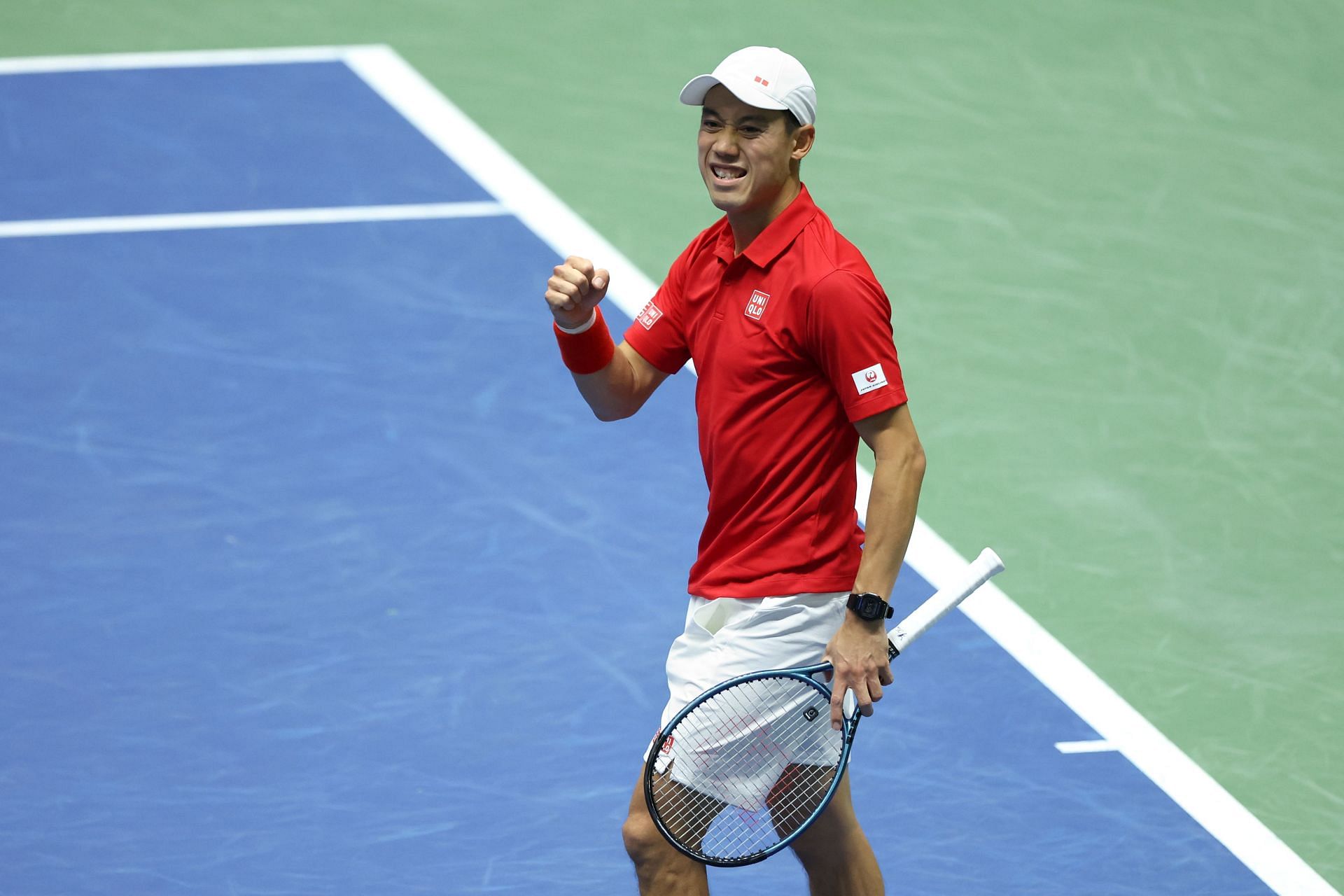 Kei Nishikori will open play on Centre Court at Day 2 of the Dallas Open. (Source: Getty)