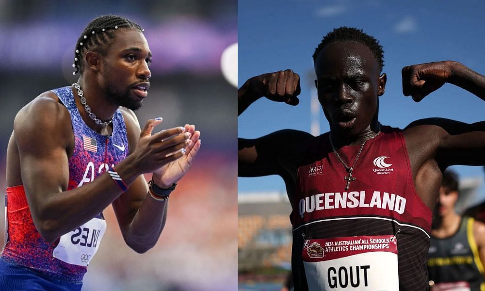 Gout Gout and Noah Lyles