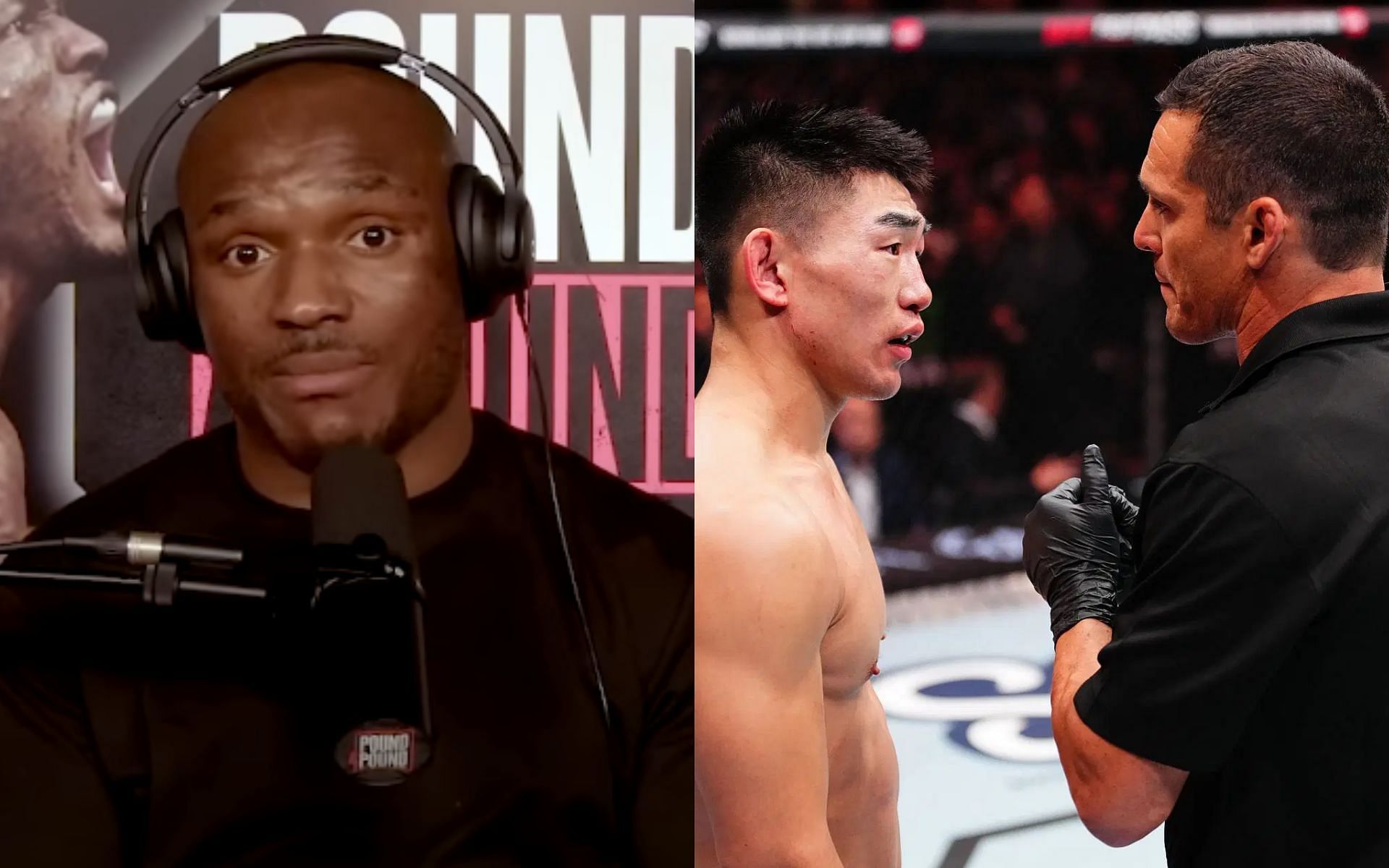 Kamaru Usman discusses referee handling of Song Yadong