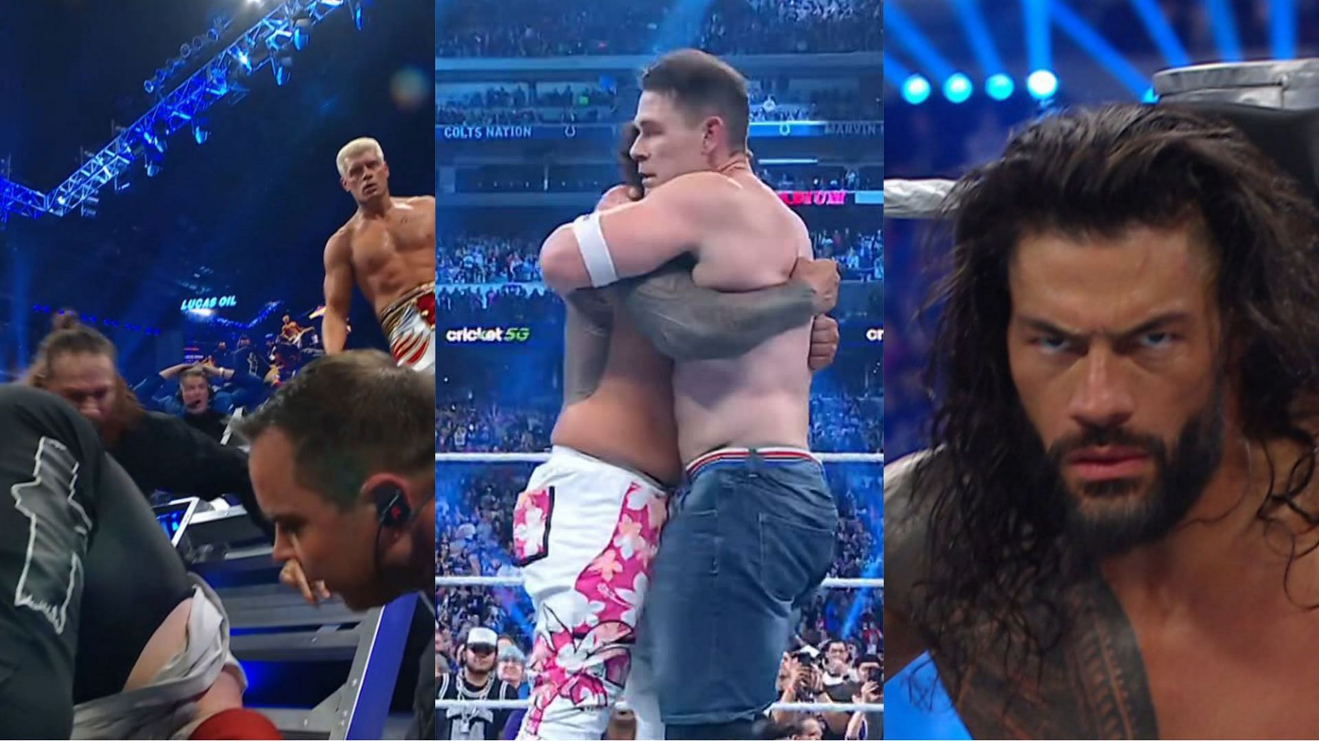 WWE, Royal Rumble 2025, Roman Reigns, John Cena, Jey Uso, Cody Rhodes, Seth Rollins, CM Punk, 