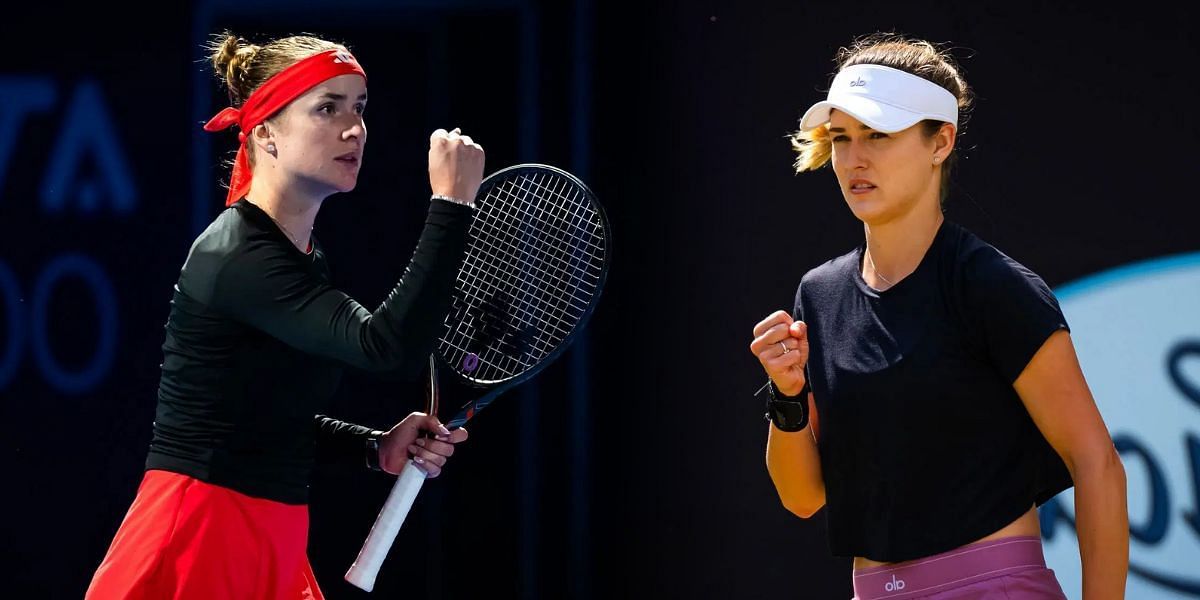 Elina Svitolina and Anna Kalinskaya will meet for the second time on the WTA Tour (Image credits: Getty)