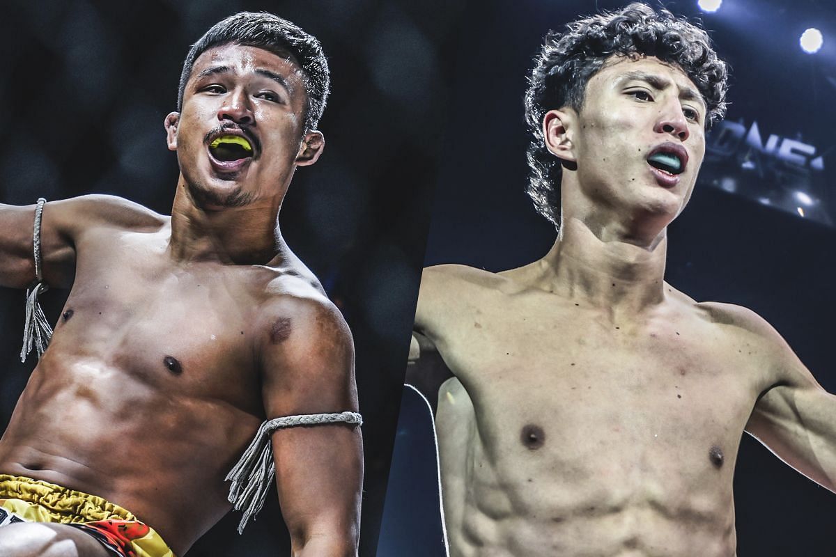 Superlek (left), Nabil Anane (right) [Photo via ONE Championship]