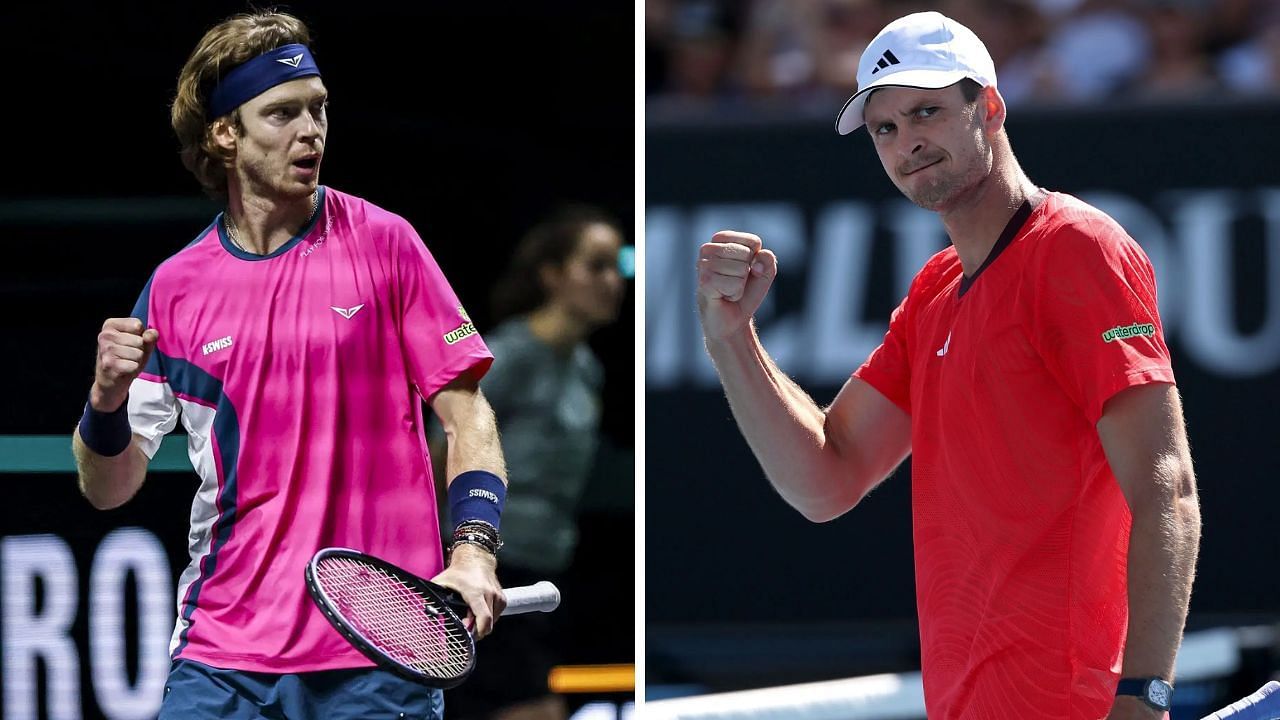 Andrey Rublev v Hubert Hurkacz (Source: Getty)