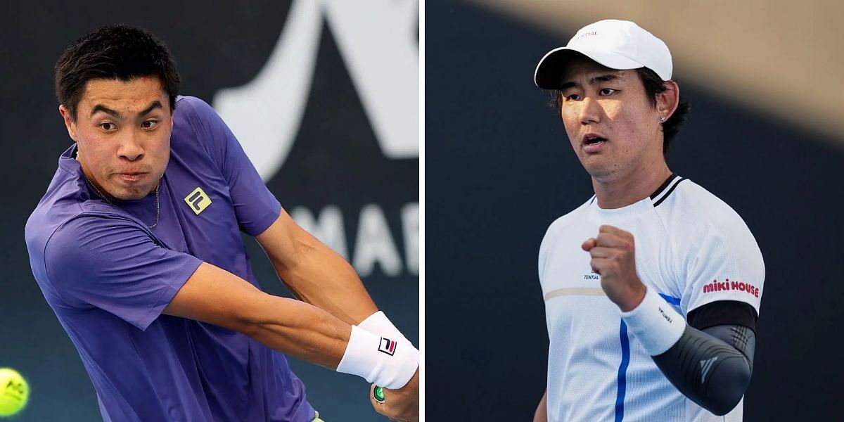 Brandon Nakashima vs Yoshihito Nishioka - Image Source: Getty 