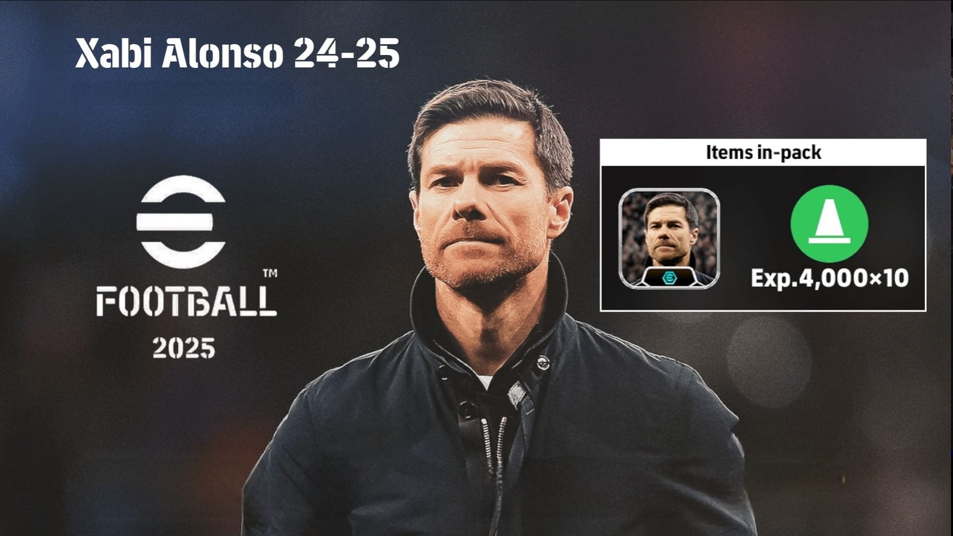 Xabi Alonso 24-25 Manager Pack is live in eFootball 2025 for a limited period (Images via Konami)