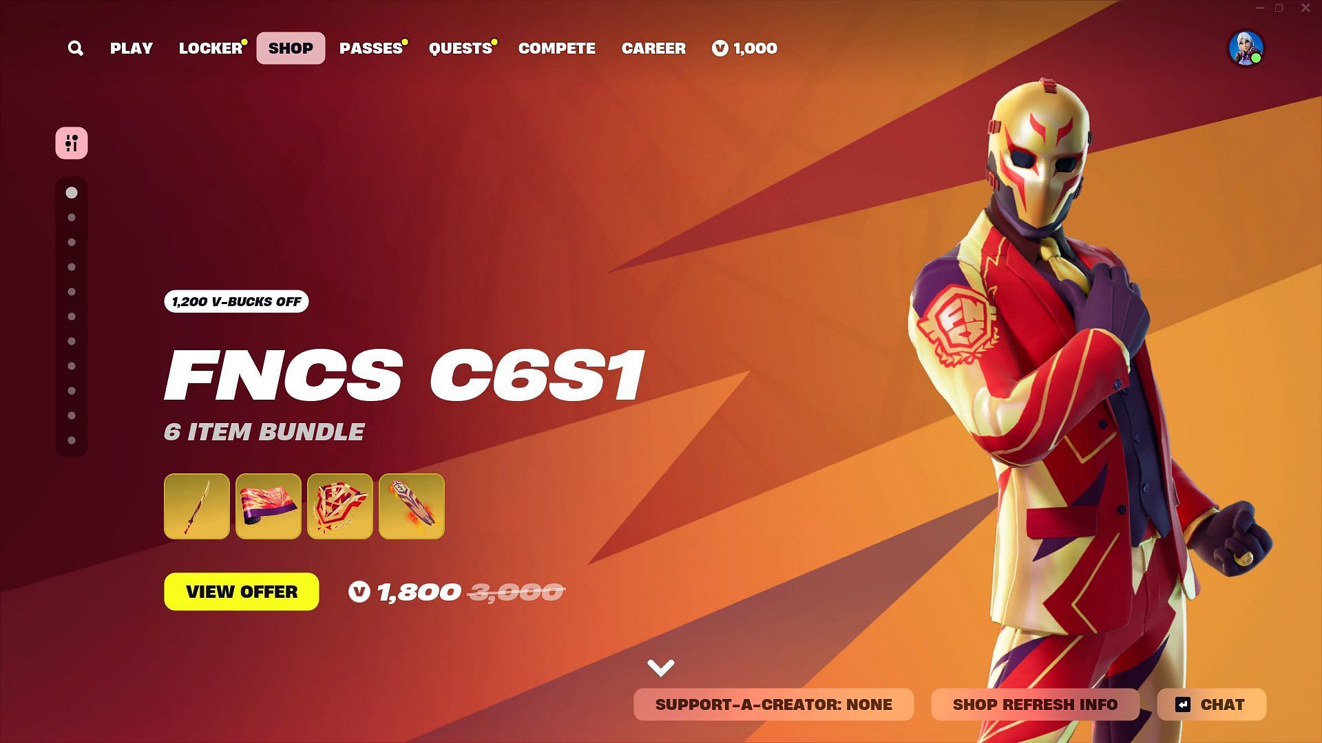 You can now purchase the Aces Wild Card skin in Fortnite (Image via Epic Games)