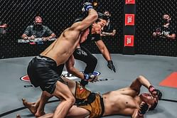 WATCH: Chinese knockout machine Zhang Lipeng’s diabolical sequence in brutal finish of Ruslan Emilbek Uulu