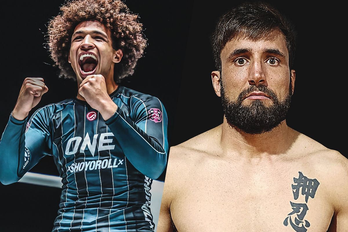 Kade Ruotolo (left) Nicolas Vigna (right) [Photos via: ONE Championship]