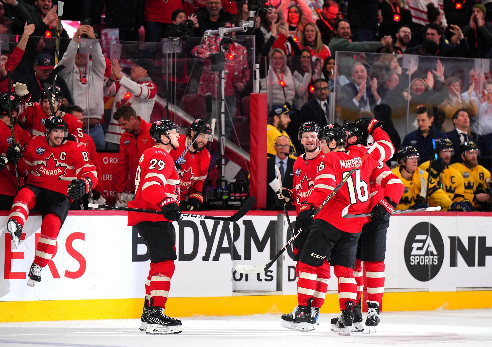 NHL 4 Nations Face-Off - Canada v Sweden - Source: Getty