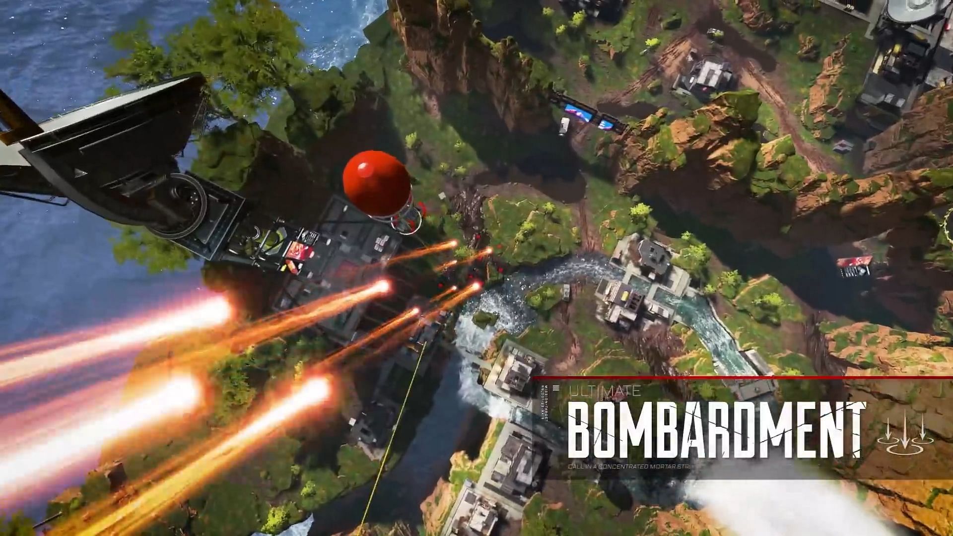 Bombardment can clear out squads (Image via EA)