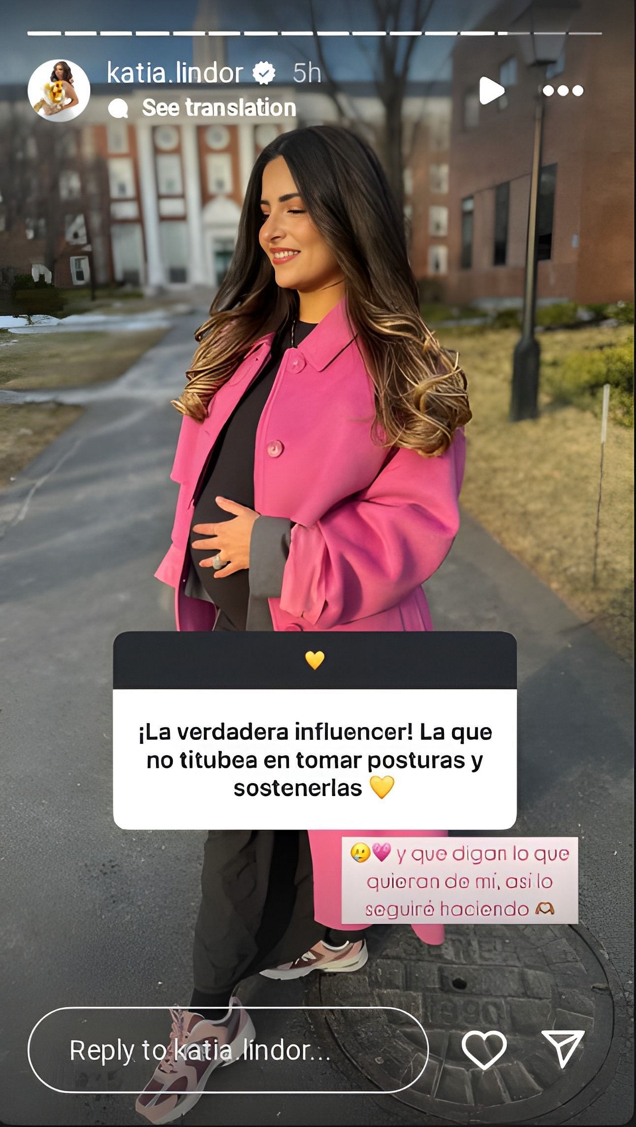 Katia Lindor Thoughts on Being an Influencer