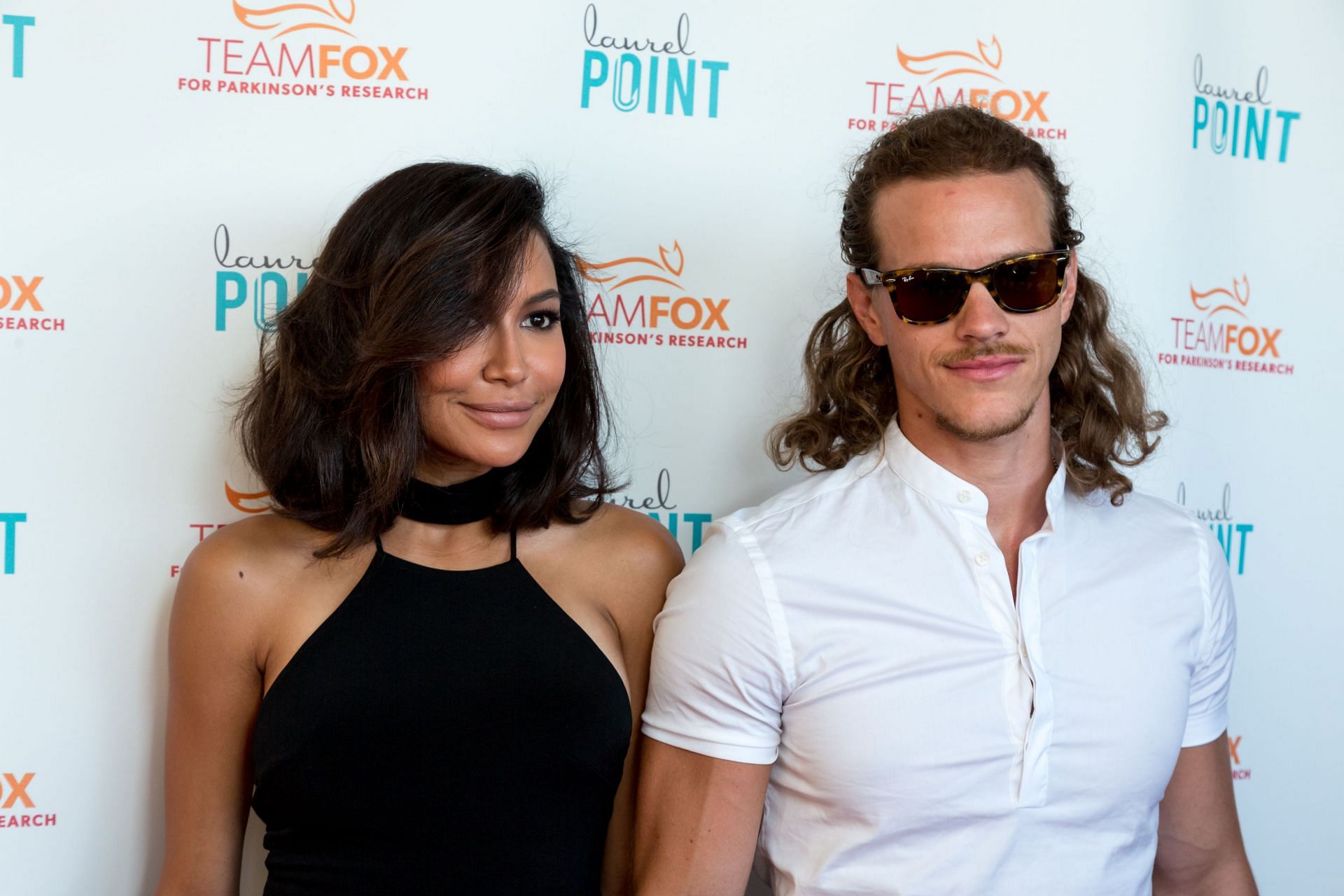 Naya Rivera and Ryan Dorsey at the Raising The Bar To End Parkinson&#039;s event - Source: Getty