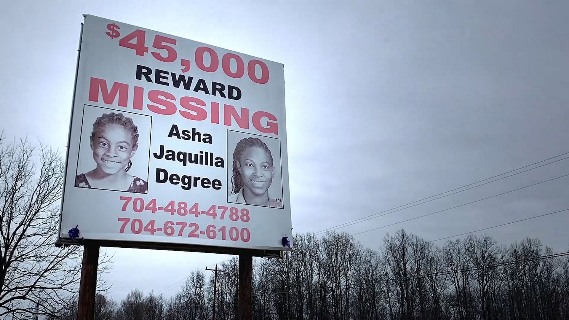 Asha Degree missing reward poster (Image via FBI.GOV)