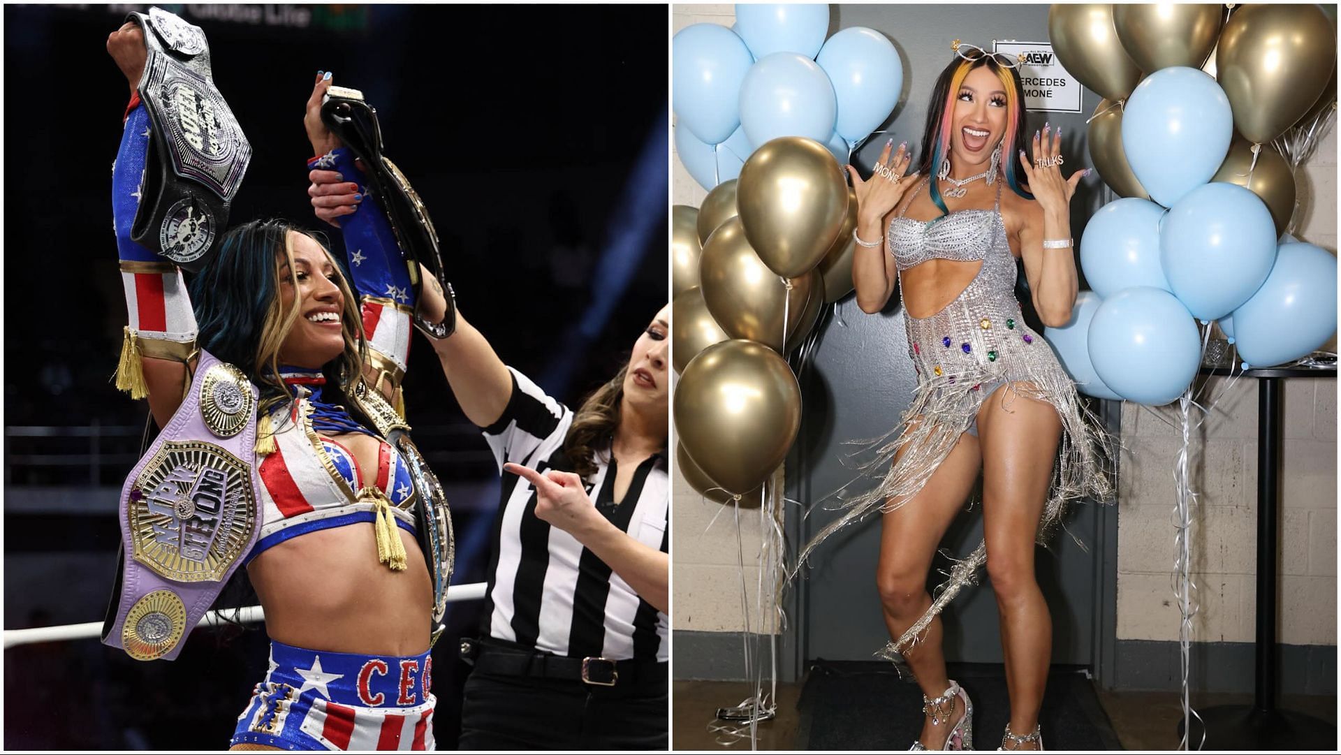 AEW TBS Champion Mercedes Mone at Dynamite