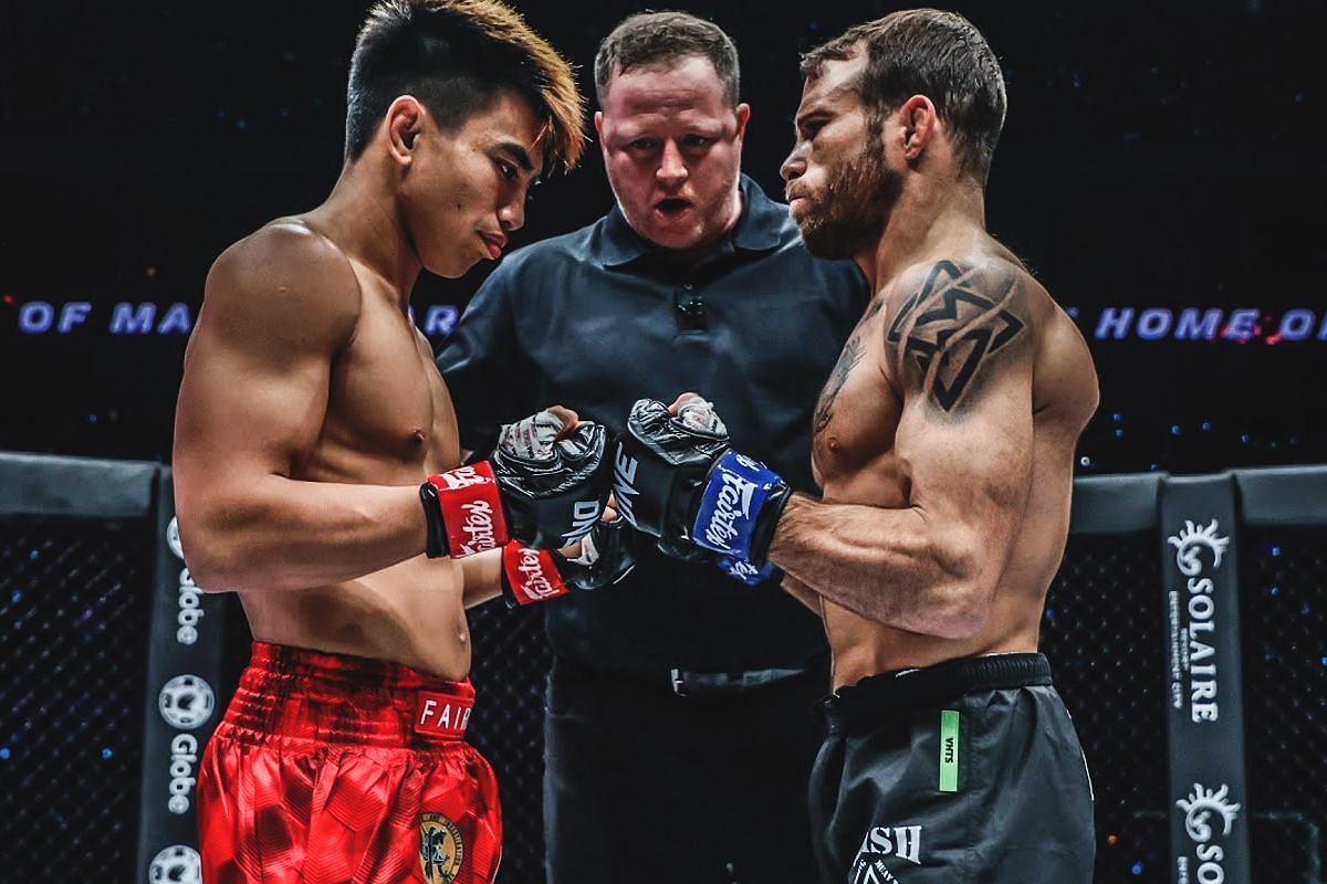 Joshua Pacio and Jarred Brooks - Photo by ONE Championship