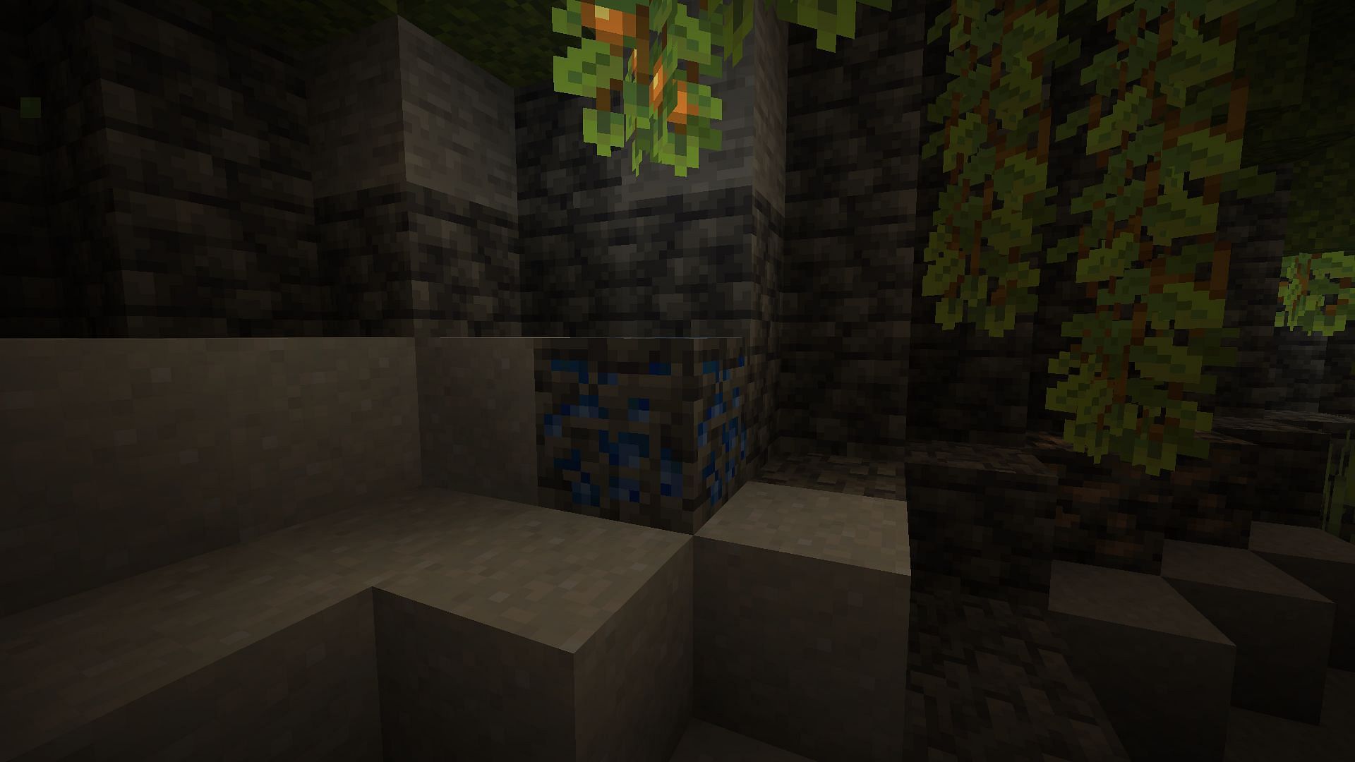 Lapis lazuli can be used in enchantments and crafting blue dye (Image via Sportskeeda Gaming/Mojang Studios)